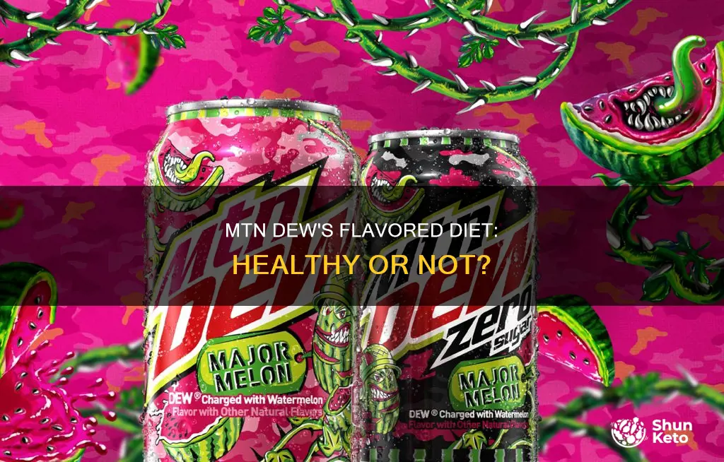 does mtn make flavored diet