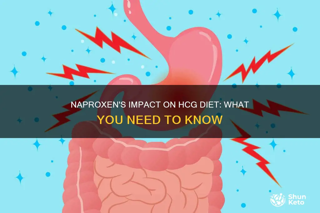 does naproxen staul hcg diet