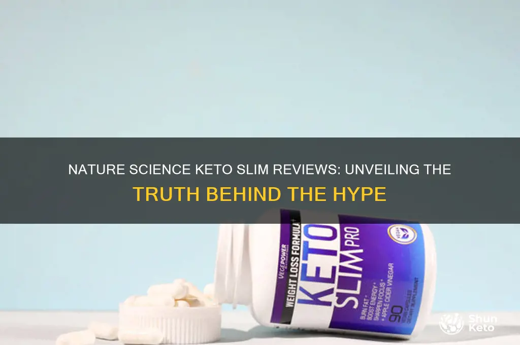 does nature science keto slim reviews