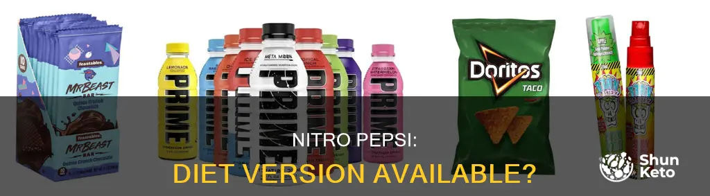 does nitro pepsi come in diet