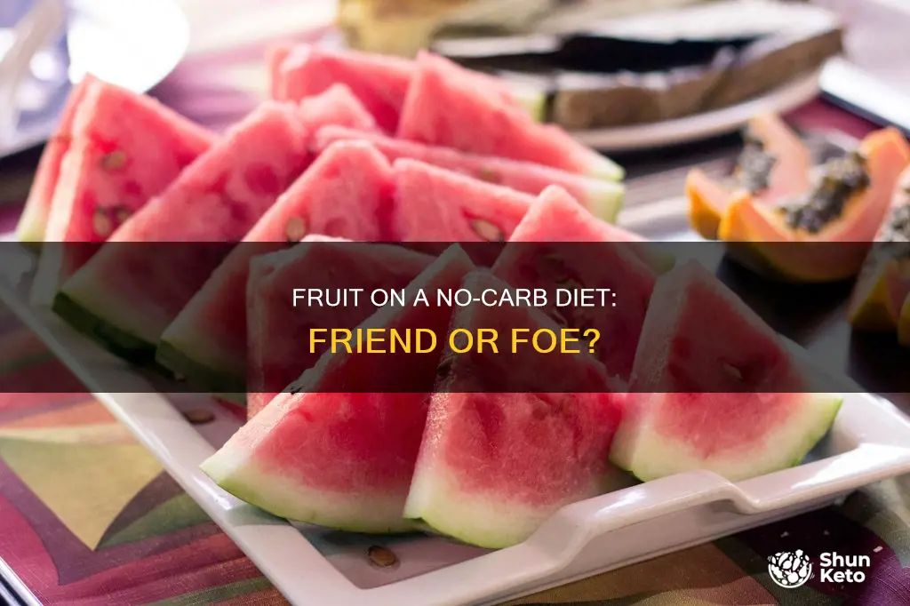 does no carb diet mean no fruit