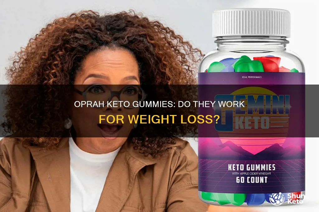 does oprah keto gummies work