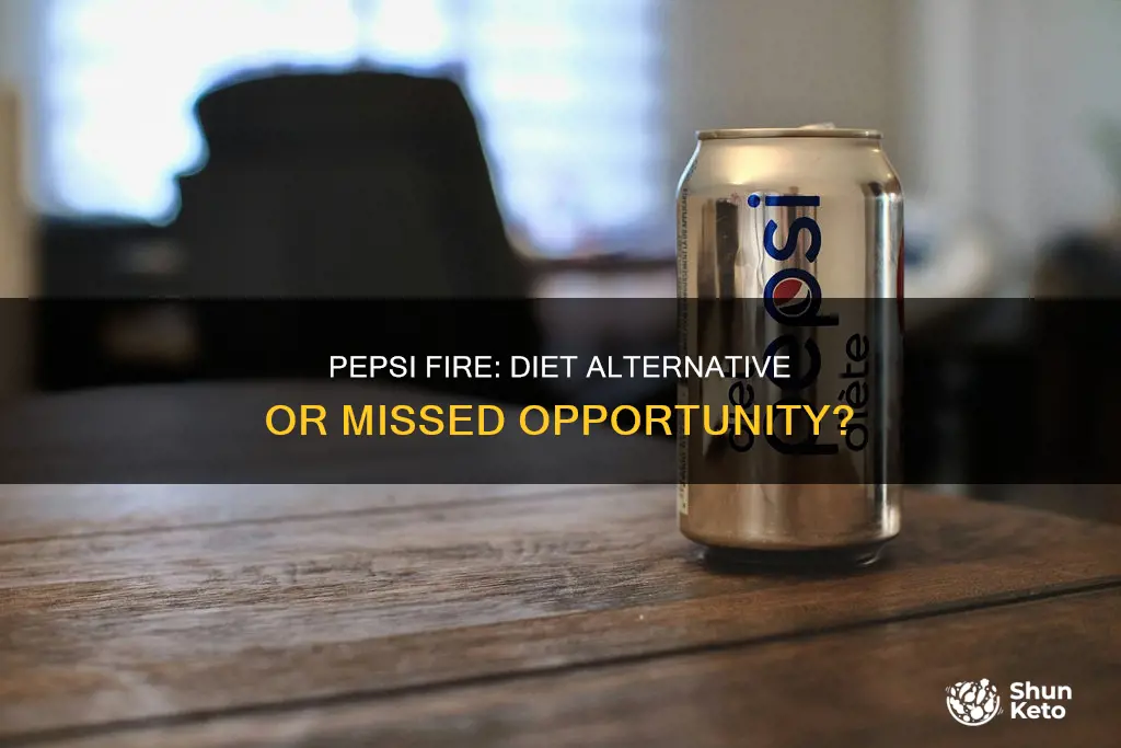 does pepsi fire come in diet
