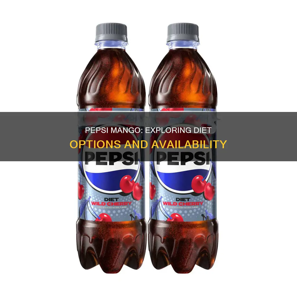 does pepsi mango come in diet