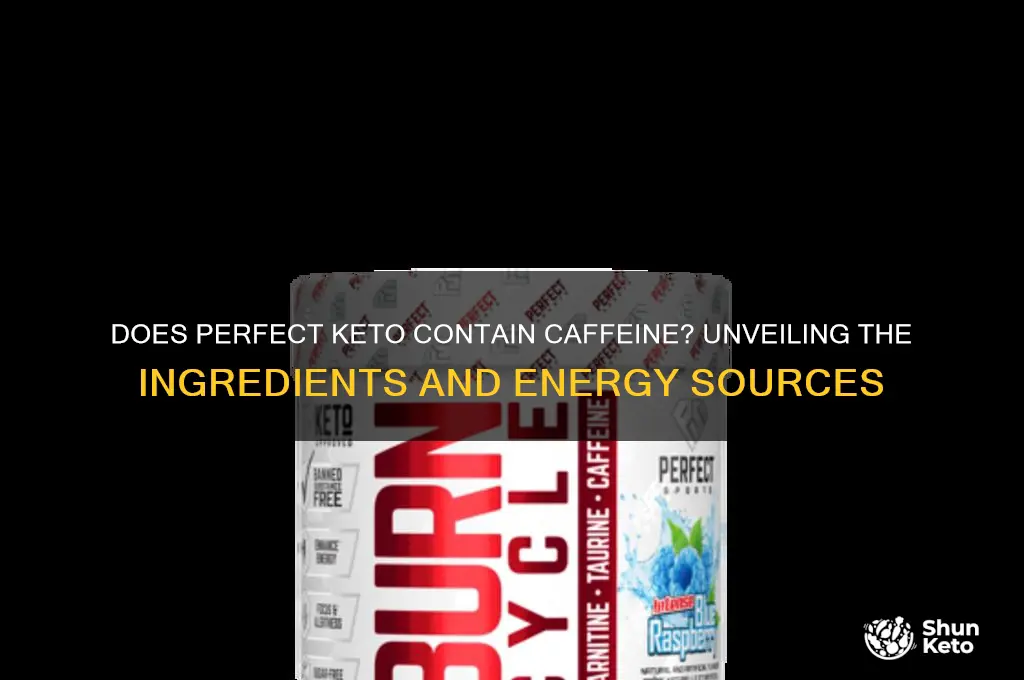 does perfect keto have caffeine