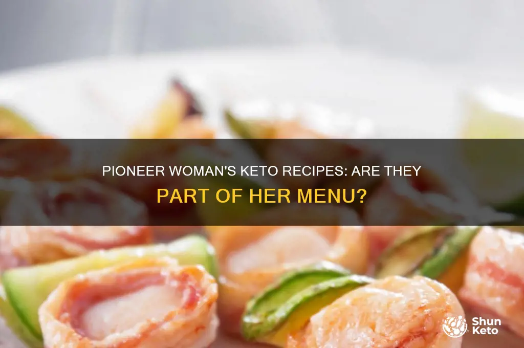 does pioneer woman do keto recipes