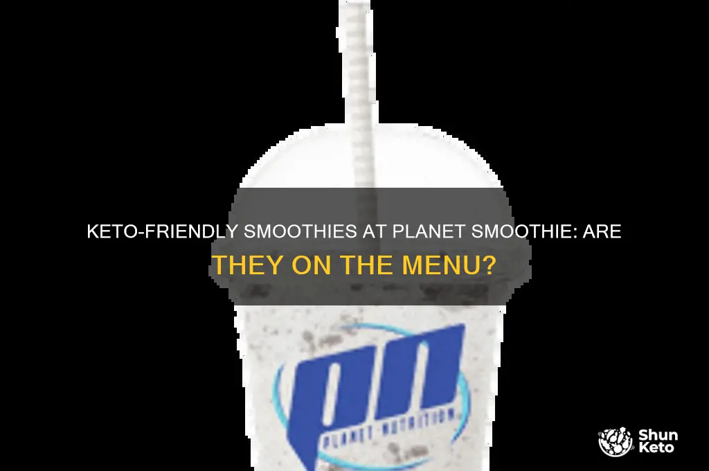 does planet smoothie have a keto smoothie