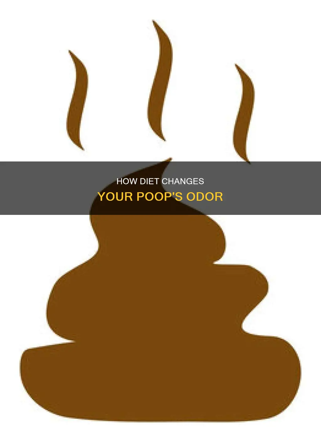 does poop smell different based on diet