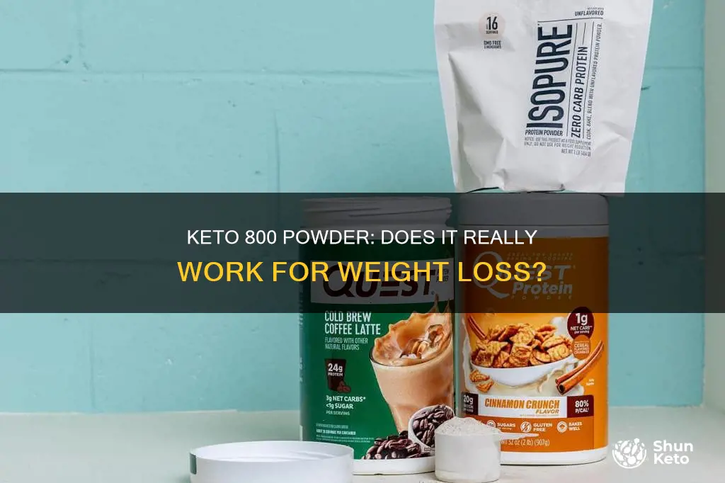 does powder keto 800 really work