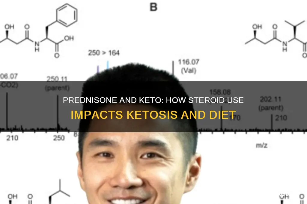 does prednisone affect keto