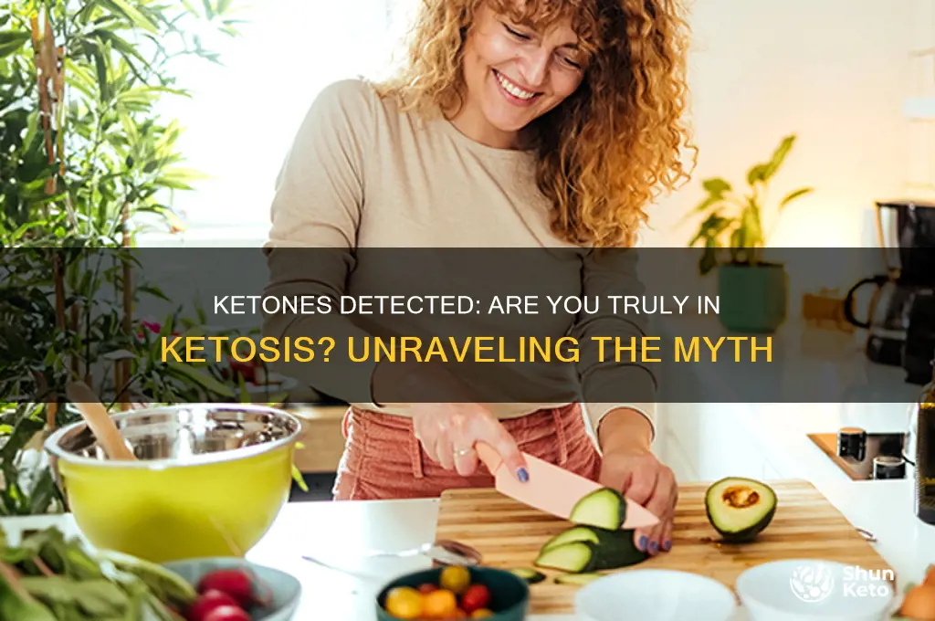 does prescence of ketones mean ui are in keto
