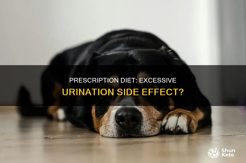 does prescription hill diet cause excessive urination
