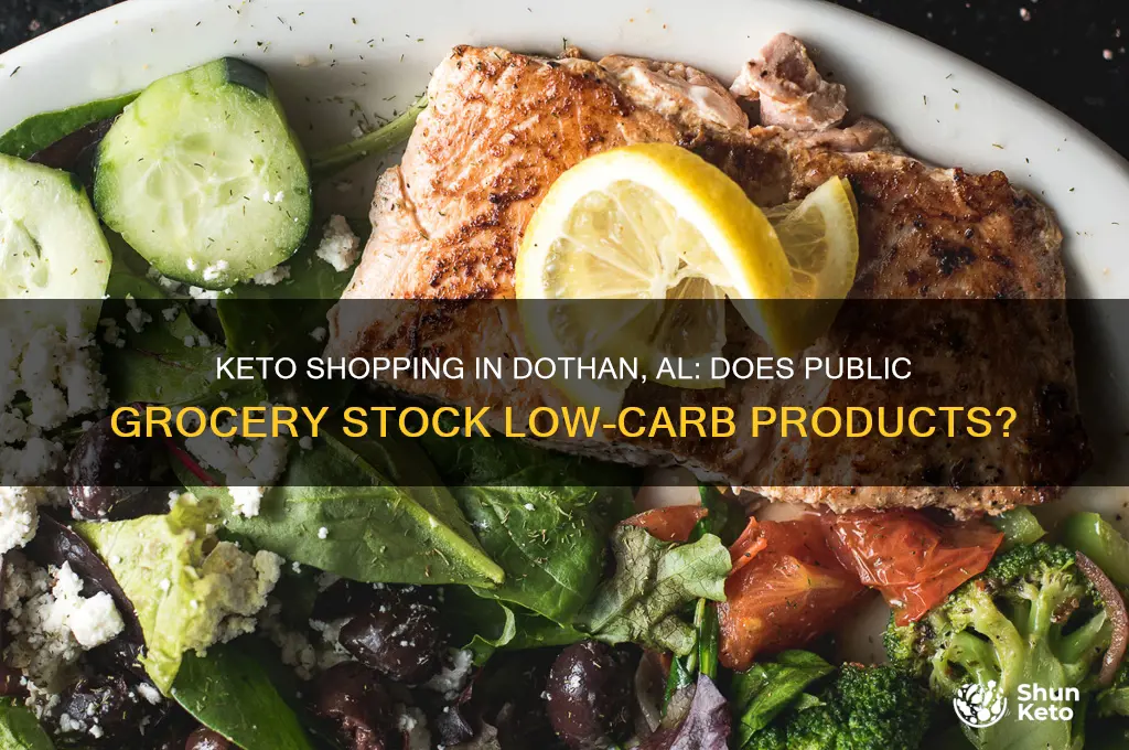 does public grocery in dothan al sell keto products