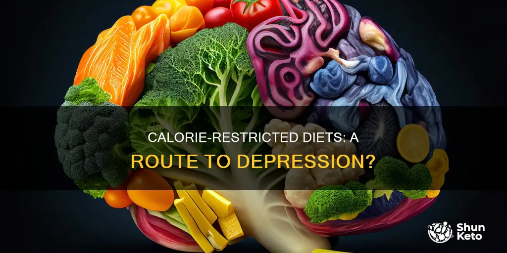 does reduced calorie dieting cause depression