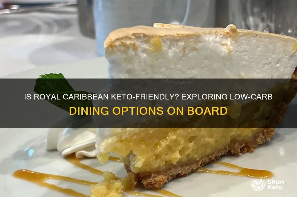 does royalcarribbean serve keto