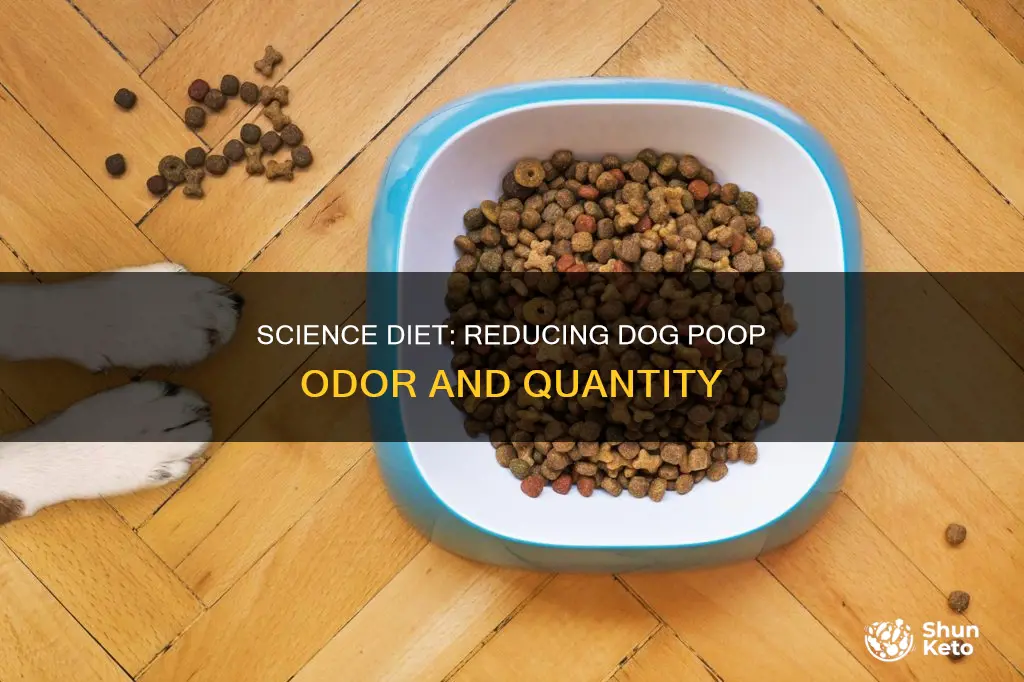 does science diet make dog poop less