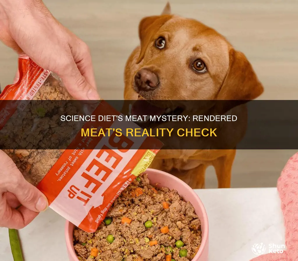 does science diet use rendered meat