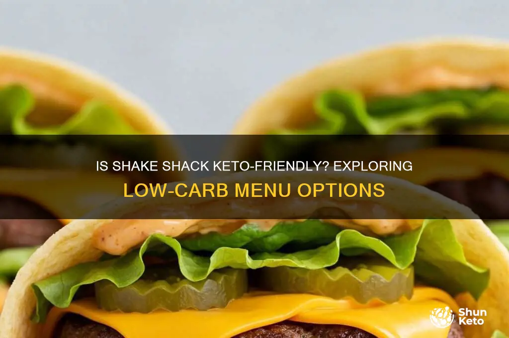 does shake shack have keto