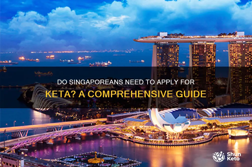 does singaporean need to apply keta