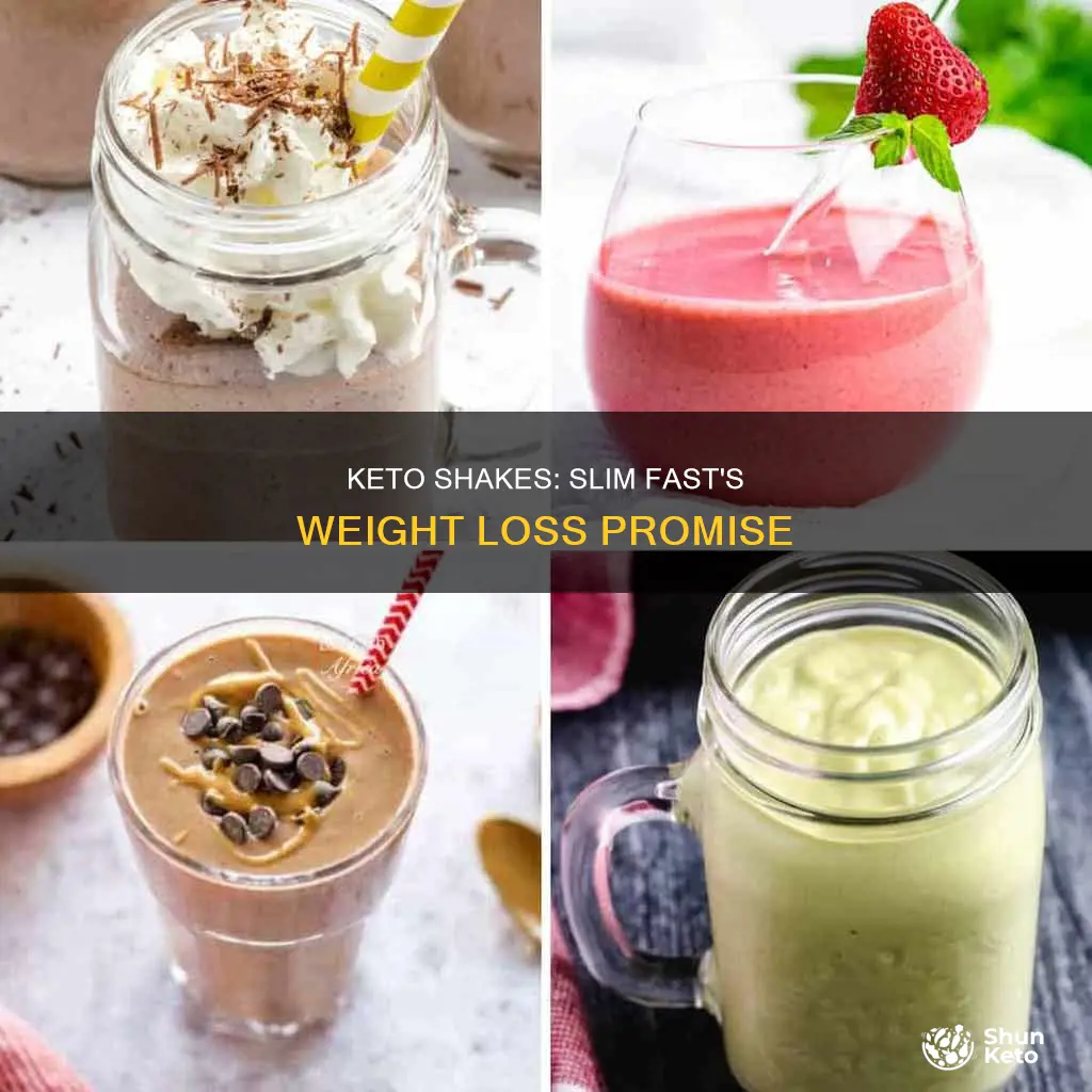 does slim fast keto shakes make you lose weight