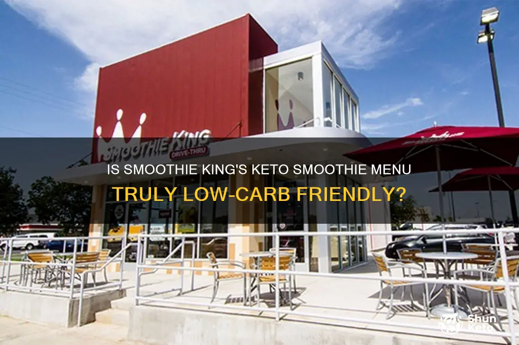 does smoothie king have a keto smoothie