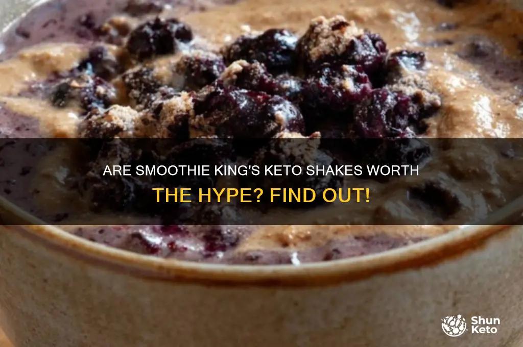 does smoothie king have keto shakes