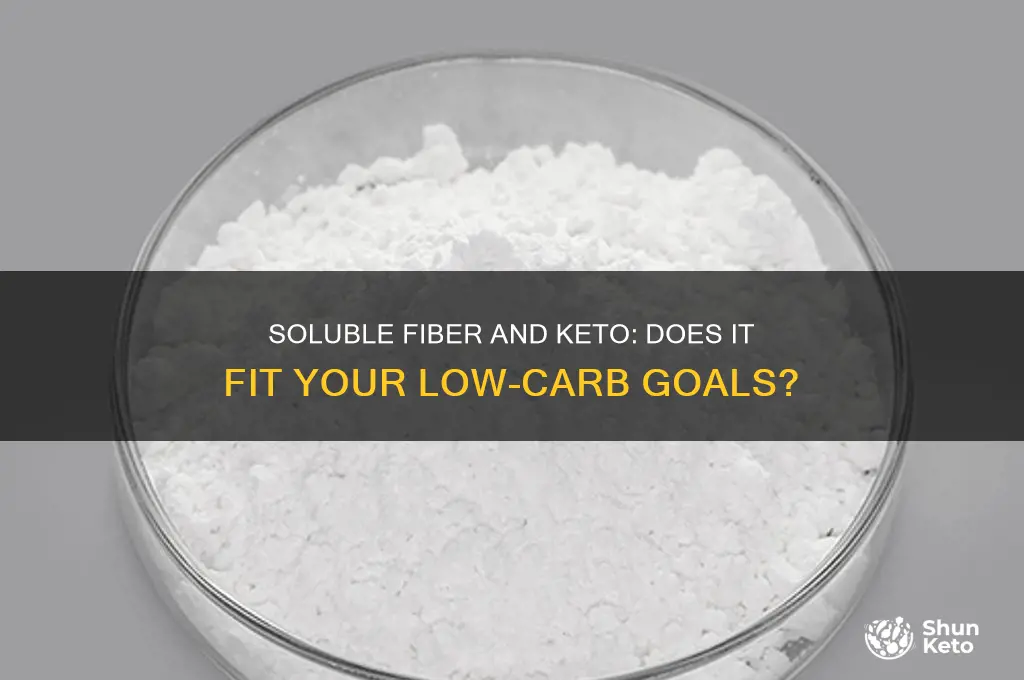 does soluble fiber count for keto