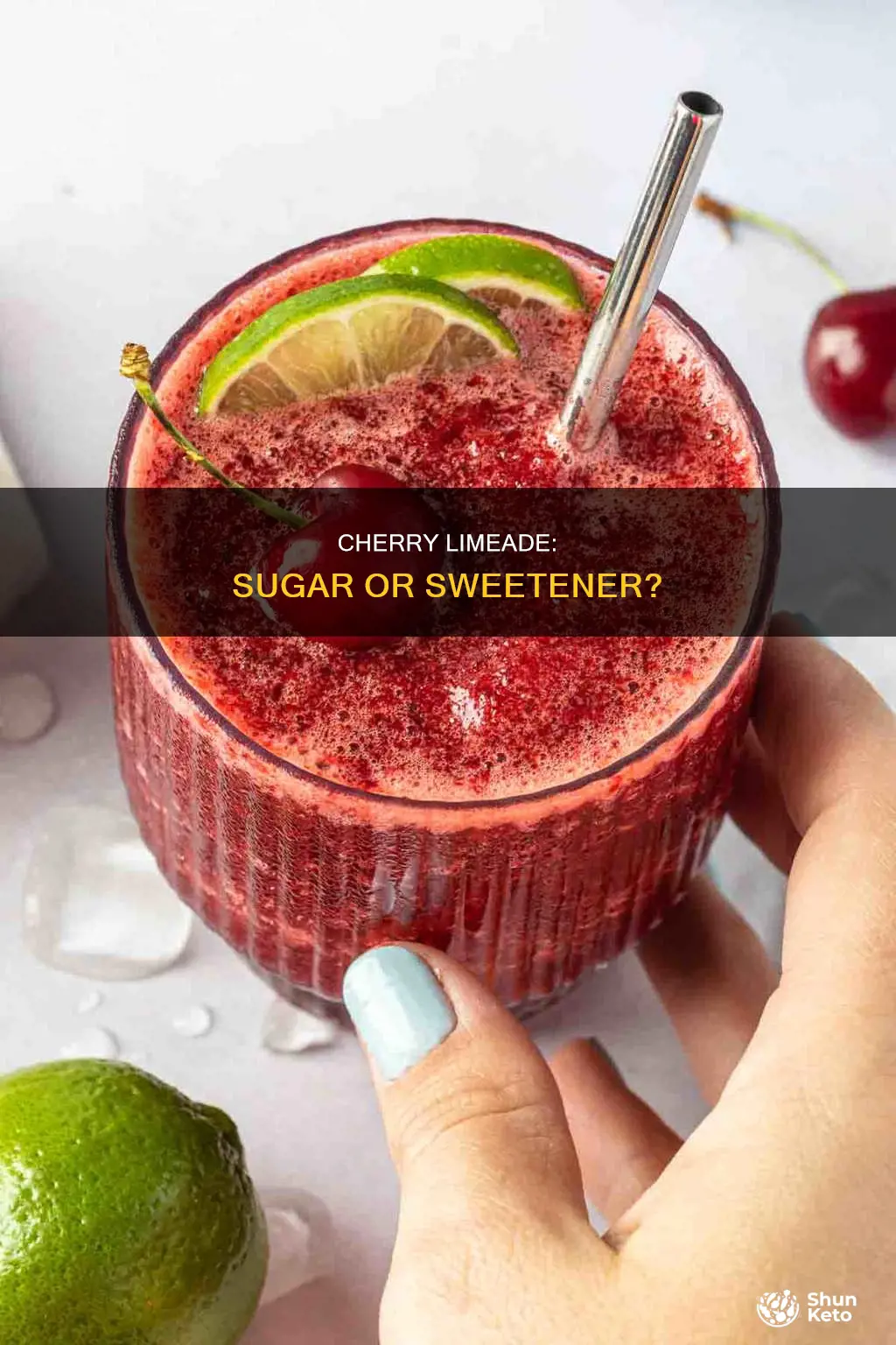does sonic diet cherry limeade have sugar