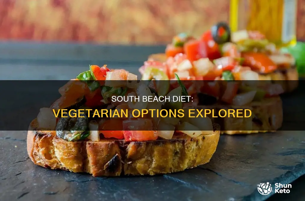 does south beach diet have a vegetarian plan