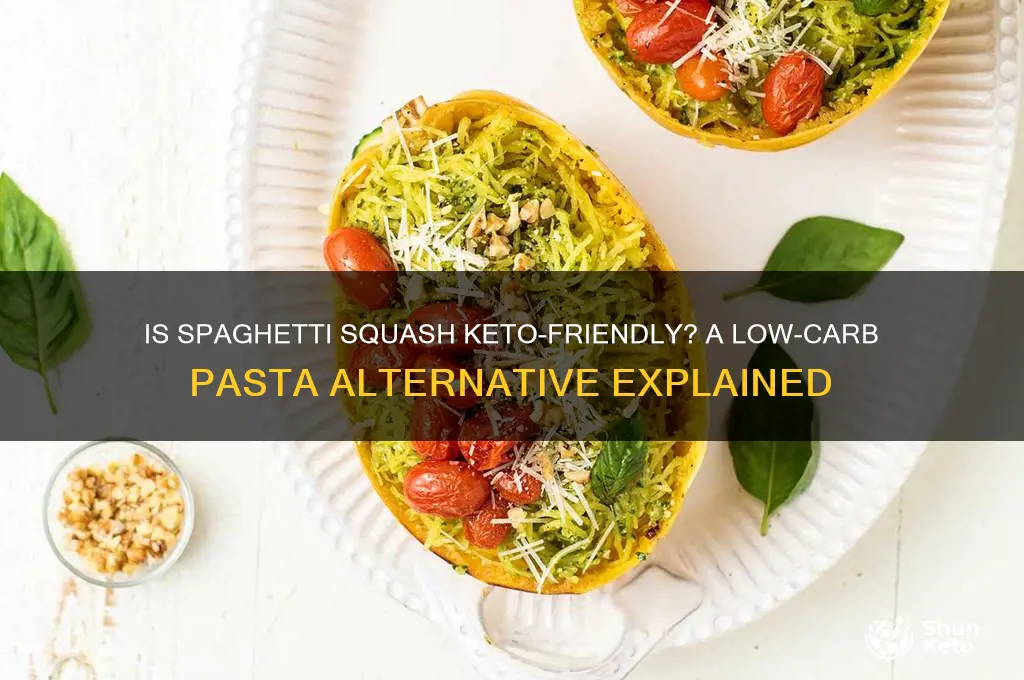 does spaghetti squash keto
