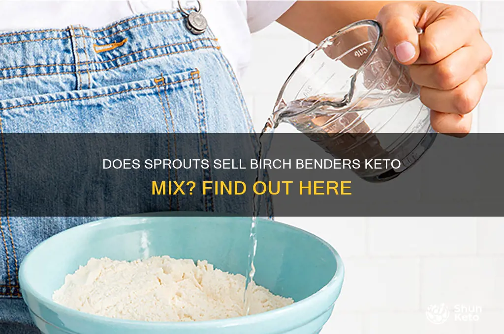 does sprouts carry birch benders keto