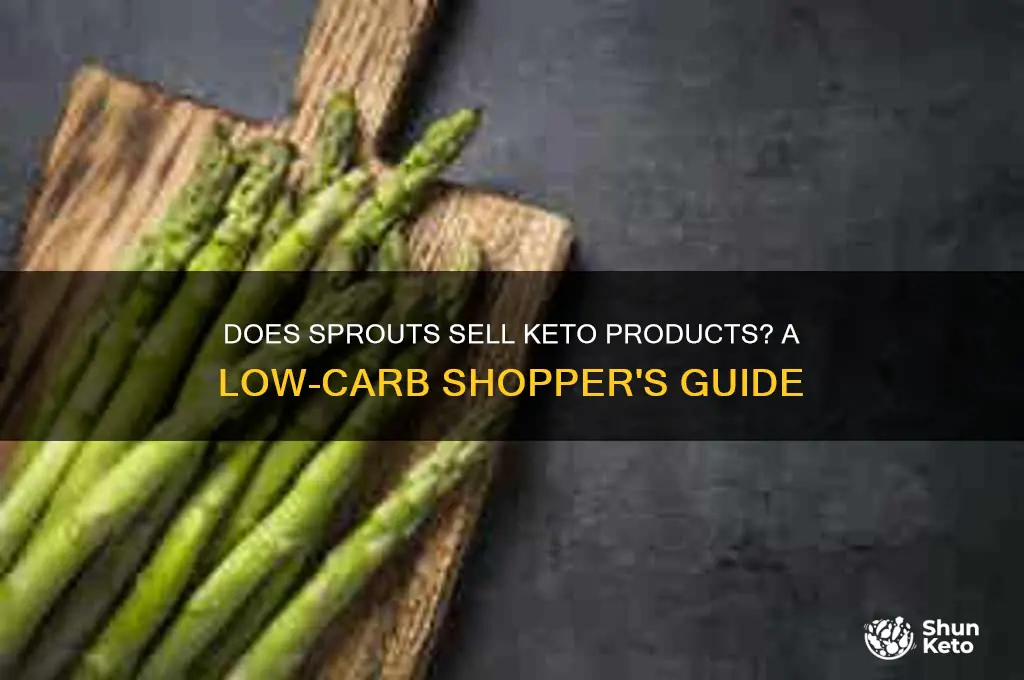 does sprouts carry keto products