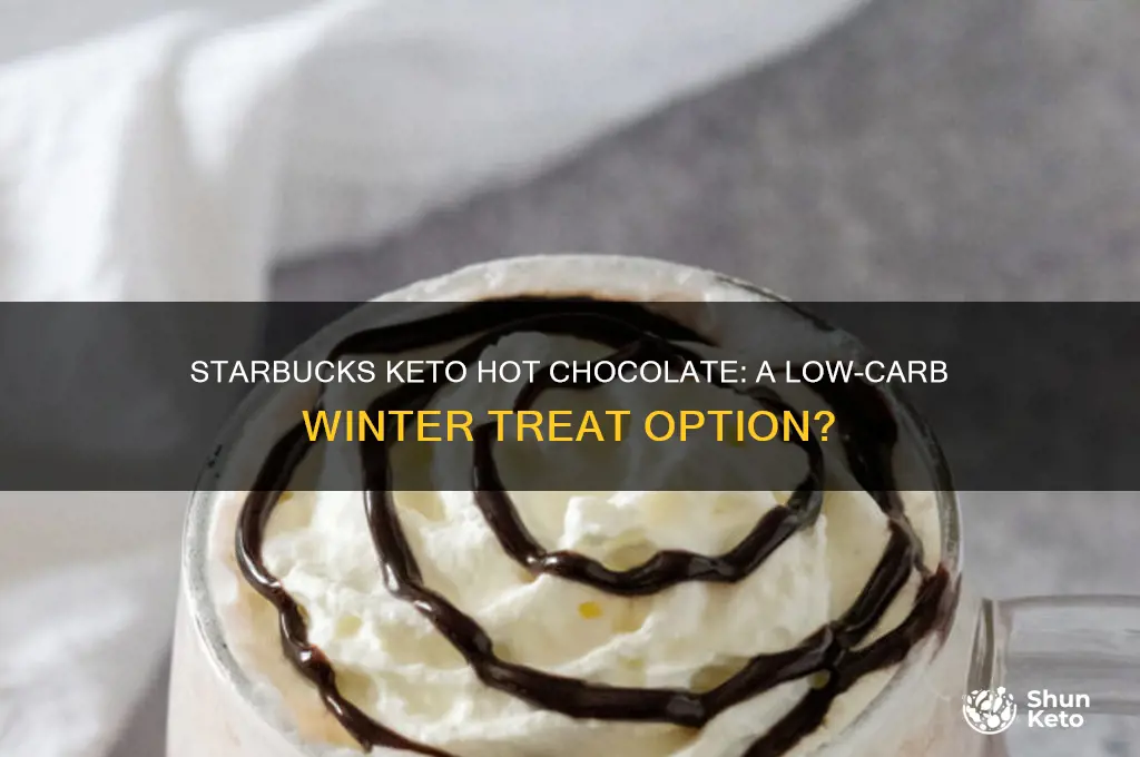 does starbucks have keto hot chocolate