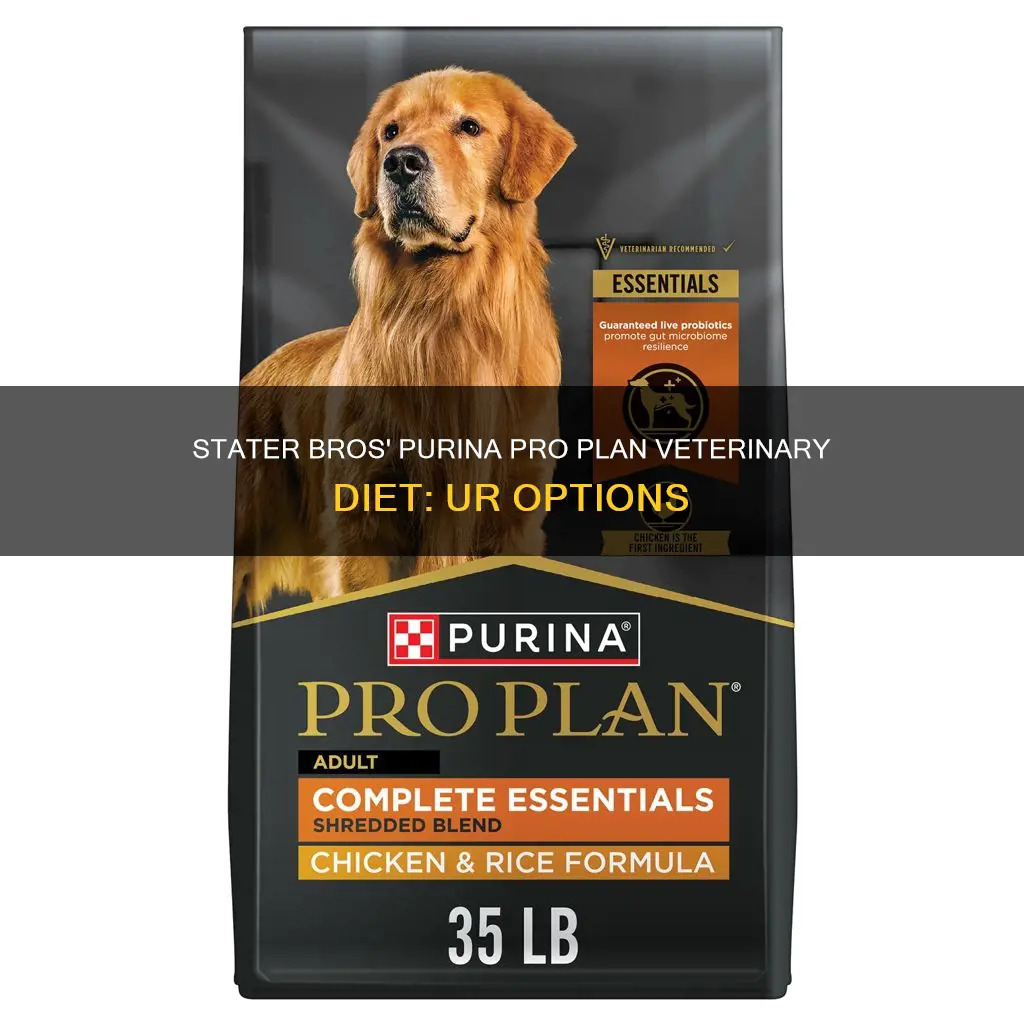 does stater bros sell purina pro plan veterinary diet ur