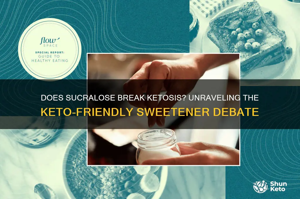 does sucrlose kick you out of keto