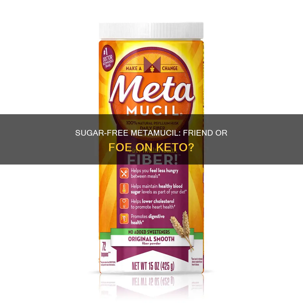 does sugar free metamucil affect keto