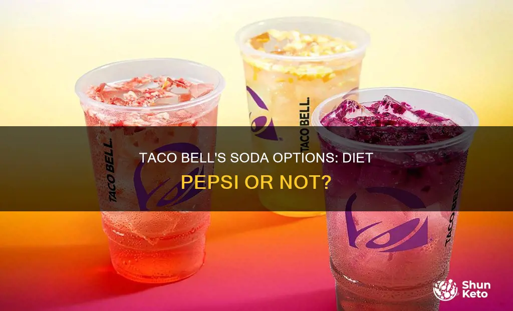 does taco bell have diet pepsi