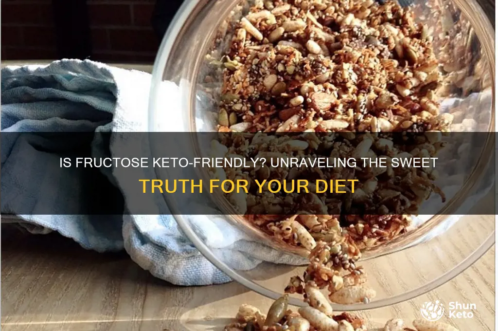 does taking fruvtose keto