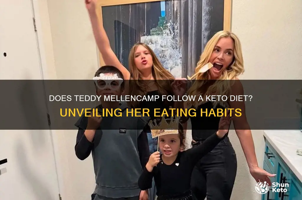 does teddy mellencamp eat keto