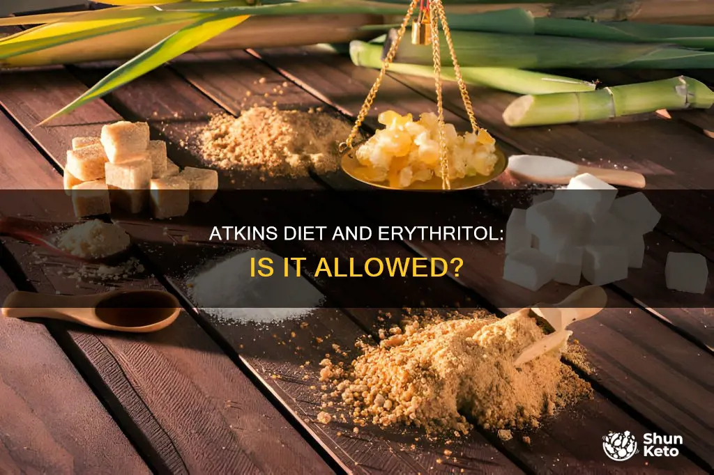 does the atkins diet allow erythritol