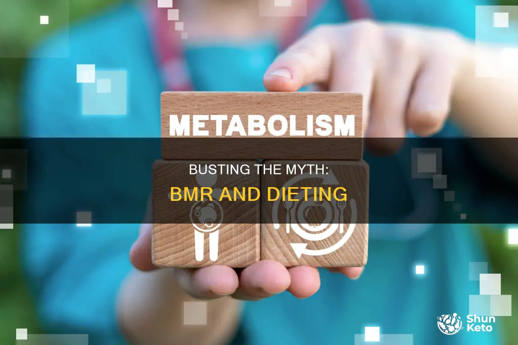 does the bmr go down when you go ona diet