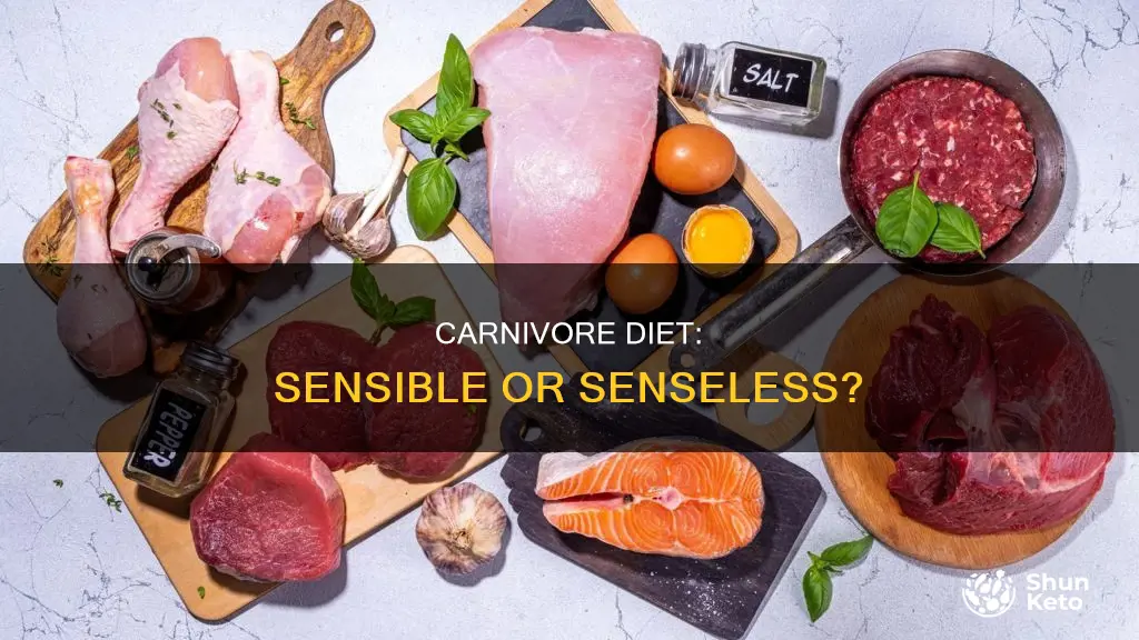 does the carnivore diet make sense