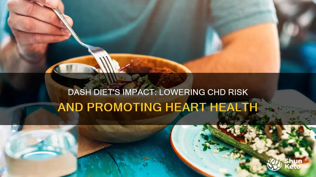 does the dash diet reduce chd