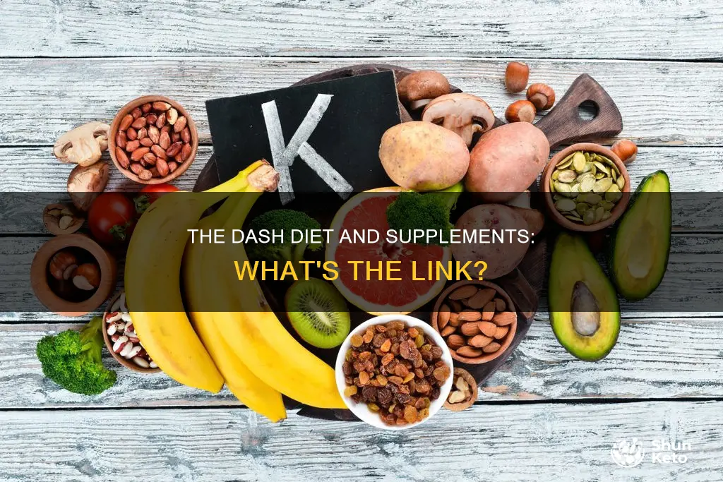 does the dash diet use supplements