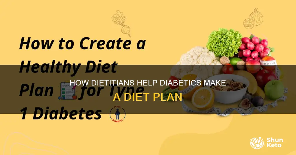 does the diabetic consultant help you make a diet