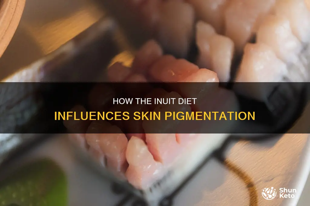 does the diet cause inuit dark skin