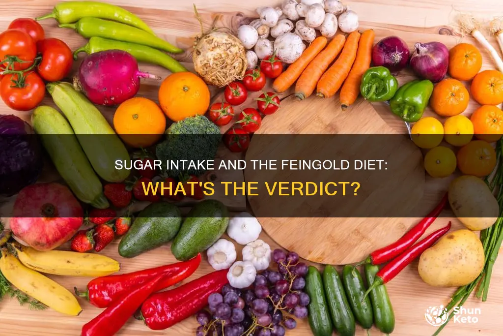 does the feingold diet restrict sugar