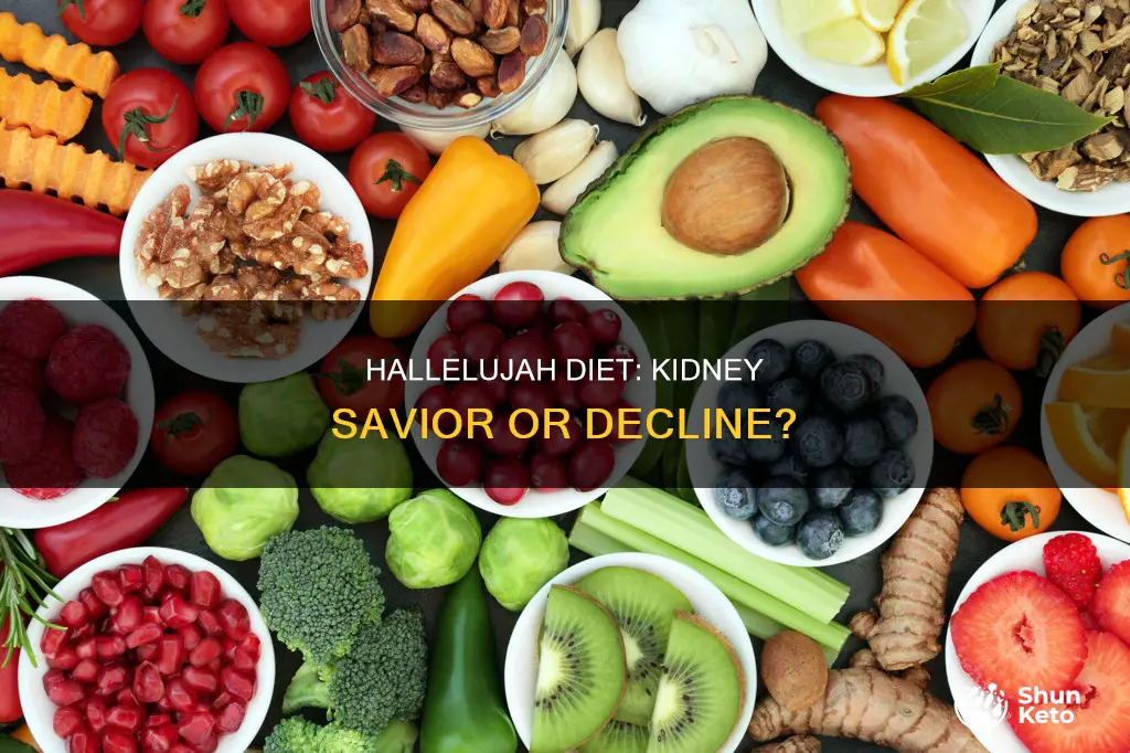 does the hallelujah diet help with kidney decline