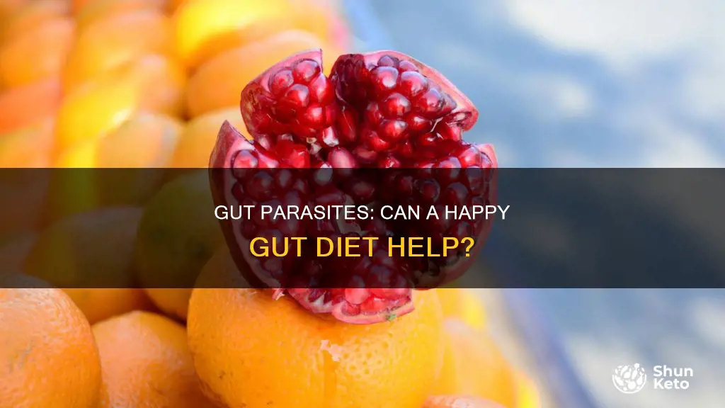 does the happy gut diet help with parasites