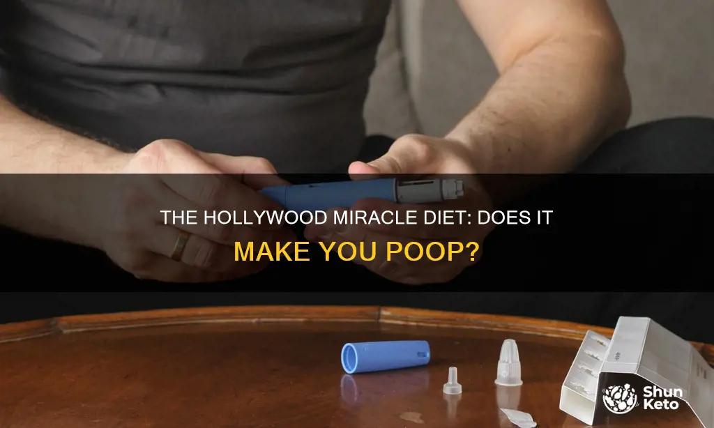 does the hollywood miracle diet make you poop
